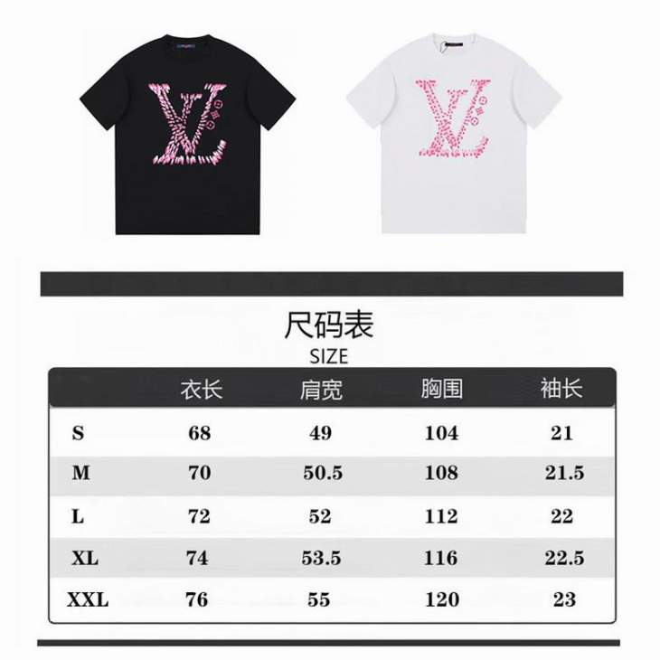 Picture of Louis Vuitton T Shirts Short _SKULVS-XXLfst23837112